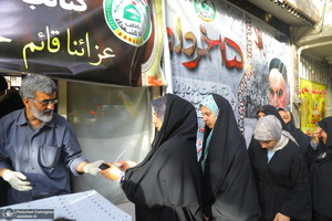 ایستگاه صلواتی کتائب سیدالشهداء عراق به مناسبت رحلت امام خمینی در قم