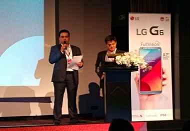 گوشی پرچم‌دار G6 LG با صفحه‌نمایش ویژه خود در ایران رونمایی شد