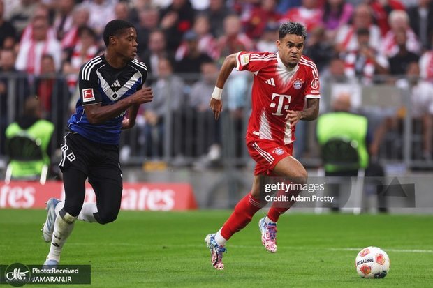 بایرن و گلباران هامبورگ در بازگشت به بوندسلیگا