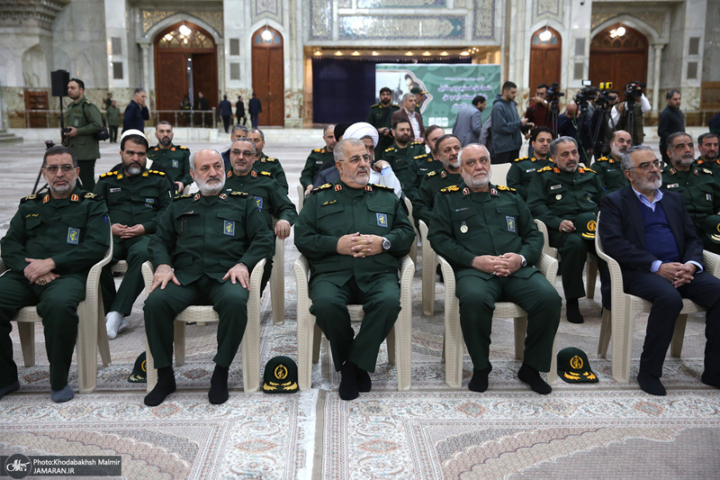 تجدید میثاق فرماندهان ارشد سپاه پاسداران انقلاب اسلامی با آرمان های امام خمینی (س)-2