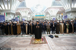 مراسم چهلمین روز ارتحال آیت الله حاج شیخ محمد رضا رحمت در حرم مطهر امام خمینی (س)