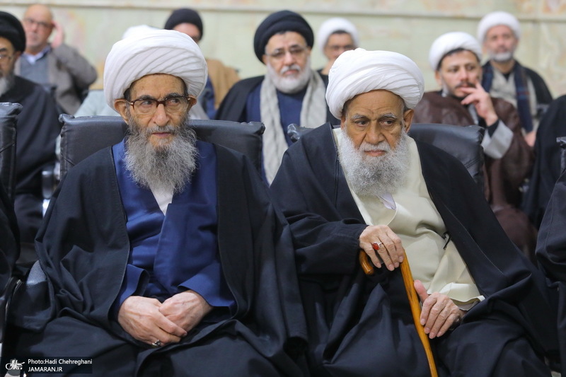 مراسم چهارمین سالگرد آیت الله العظمی صافی گلپایگانی‎ (ره)