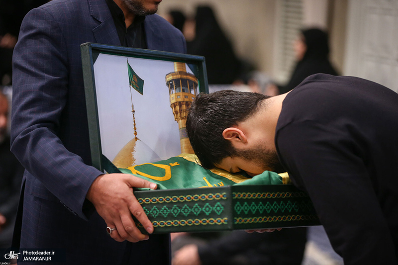 مراسم عزاداری شهادت امام رضا (ع) در حسینیه امام خمینی