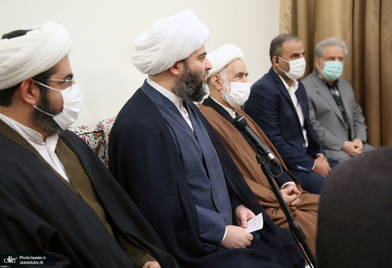 دیدار جمعی از مسئولین سازمان تبلیغات اسلامی با رهبر معظم انقلاب