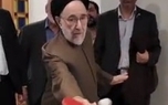 سید محمد خاتمی پینگ-پنگ بازی کرد+ فیلم