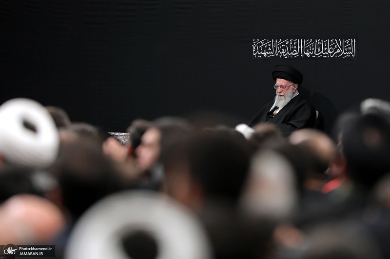 دومین شب مراسم عزاداری حضرت فاطمه‌زهرا (س) در حسینیه امام خمینی