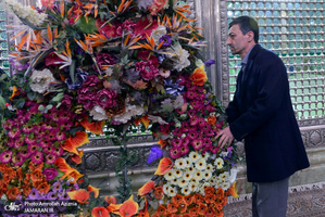 تجدید میثاق رئیس و امدادگران کمیته امداد امام خمینی(س) با آرمان های بنیانگذار جمهوری اسلامی ایران