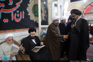 مراسم چهلمین روز درگذشت آیت الله راستی کاشانی(ره) در قم 