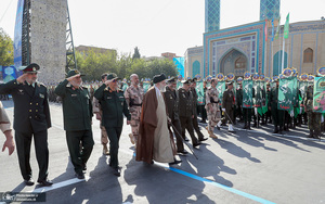مراسم مشترک دانش‌آموختگی دانشجویان دانشگاه‌های افسری با حضور فرمانده کل قوا