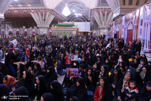 نخستین یادواره شهدای مدافع حرم فاطمیون در حرم مطهر امام خمینی(س)