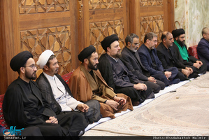 مراسم عزاداری شام غریبان در حرم مطهر حضرت امام خمینی(س) 