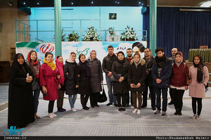 بازدید دانشجویان زبان فارسی از جماران