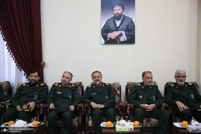 تجدید میثاق فرماندهان ارشد سپاه پاسداران انقلاب اسلامی با آرمان های امام خمینی (س)-2