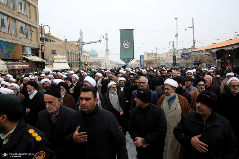 مراسم شییع و نماز