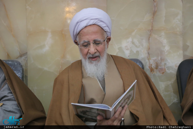 مراسم بزرگداشت آیت الله سید مهدی ابن الرضا(ره) در مسجد اعظم قم