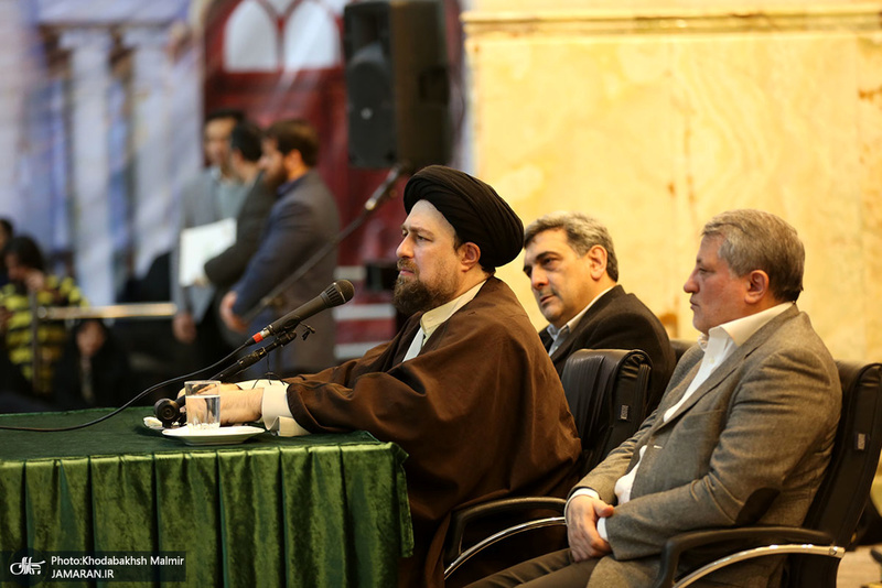 تجدید میثاق شهردار تهران و اعضای شورای اسلامی شهر تهران با آرمان های امام(س)