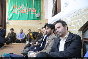 مدیرکل ارشاد و جمعی از اهالی رسانه قم با سید علی خمینی دیدار کردند