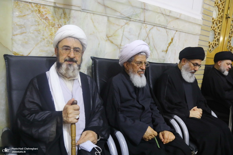 مراسم بزرگداشت رهبر شهید انقلاب در قم-۱