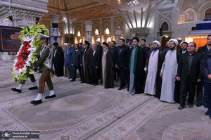 تجدید میثاق اعضای شورای هماهنگی تبلیغات اسلامی با آرمان‌های امام حضرت امام(س)