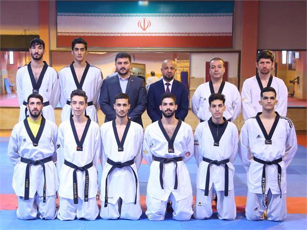 بازدید رییس فدراسیون تکواندو عراق از اردوی تیم‌ملی
