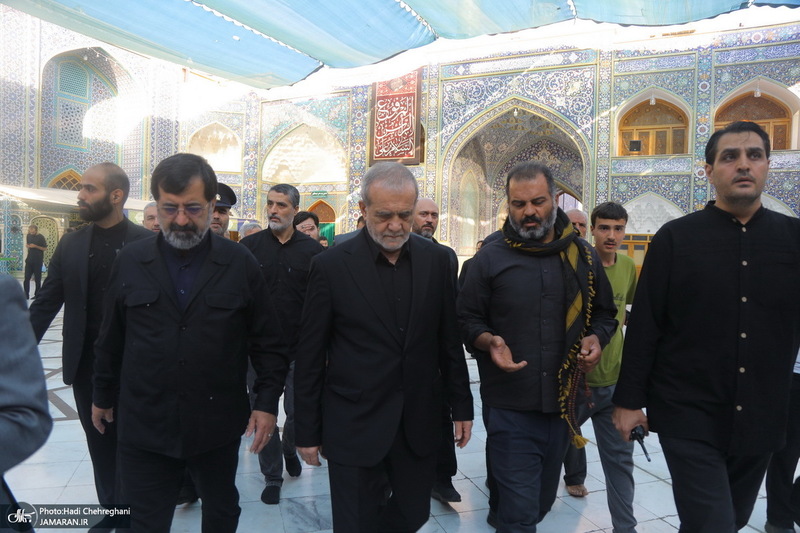 سفر رئیس جمهوری به قم و دیدار با مراجع و علما -1