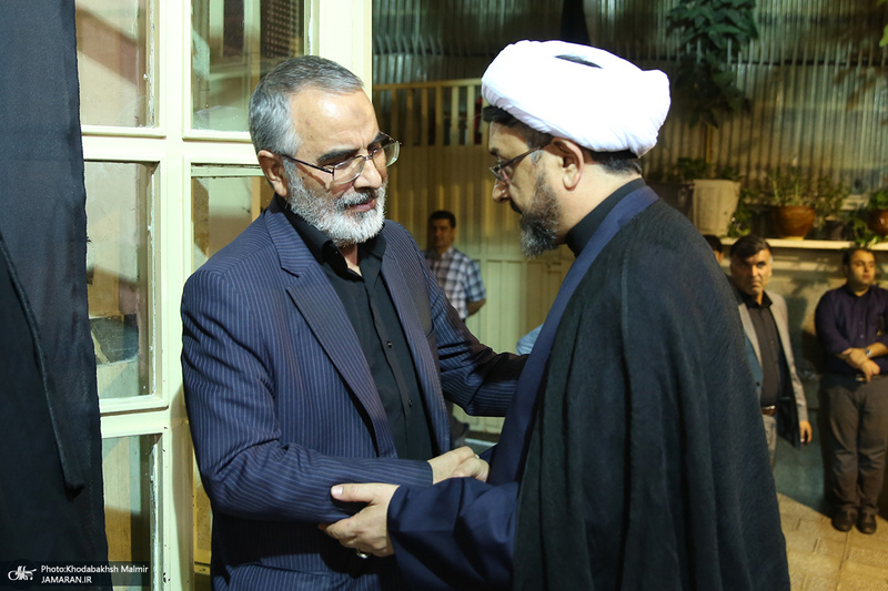 مراسم بزرگداشت آیت الله حسن صانعی (ره) در حسینیه جماران -1