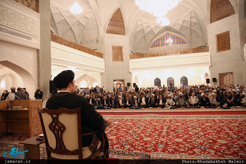 مراسم بزرگداشت شهدای هفتم تیردر مسجد امام حسن مجتبی لواسان با حضور یادگاران امام /2