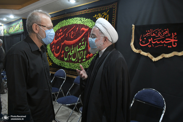 اولین روز مراسم عزاداری سالار شهیدان در دفتر روحانی/ گزارش تصویری