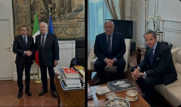 مدیرکل آژانس اتمی هم به ایتالیا رفت، همزمان با مذاکرات! + عکس