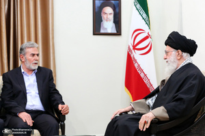 دیدار دبیرکل جنبش جهاد اسلامی فلسطین و هیأت همراه