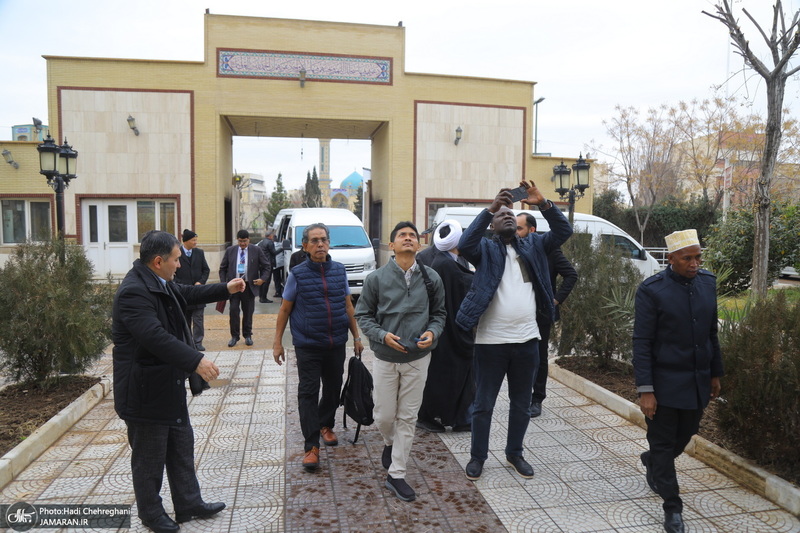 دیدار اساتید و روسای دانشگاه های کشورهای اسلامی با آیت الله العظمی جوادی آملی‎