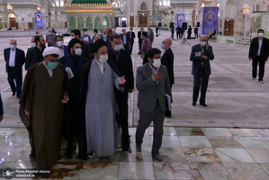 تجدید میثاق مسئولان و کارکنان سازمان حج و زیارت و بعثه مقام معظم رهبری با آرمان‌های حضرت امام(س)