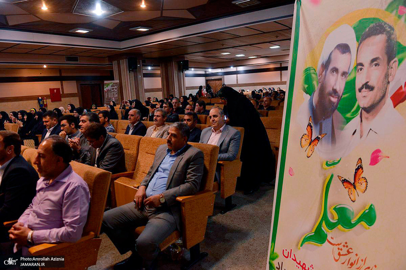 تجدید میثاق فرهنگیان منطقه 19اموزش و پرورش تهران با آرمان‌های حضرت امام (س)