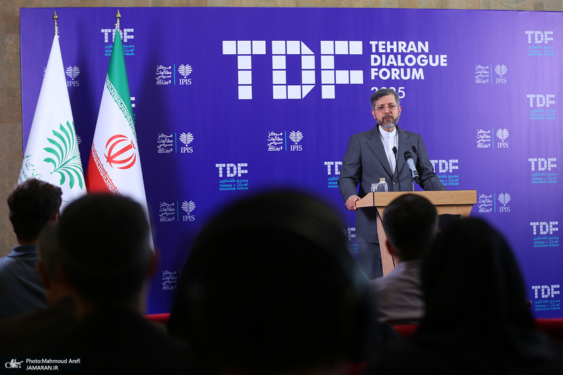 نشست خبری سعید خطیب زاده با موضوع مجمع گفتگوی تهران