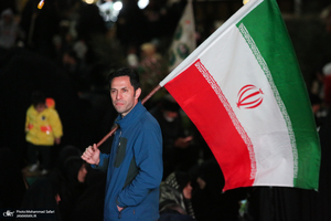 اجتماع حمایت از رزمندگان در مقابله با دشمن آمریکایی - صهیونی در پرند-۱