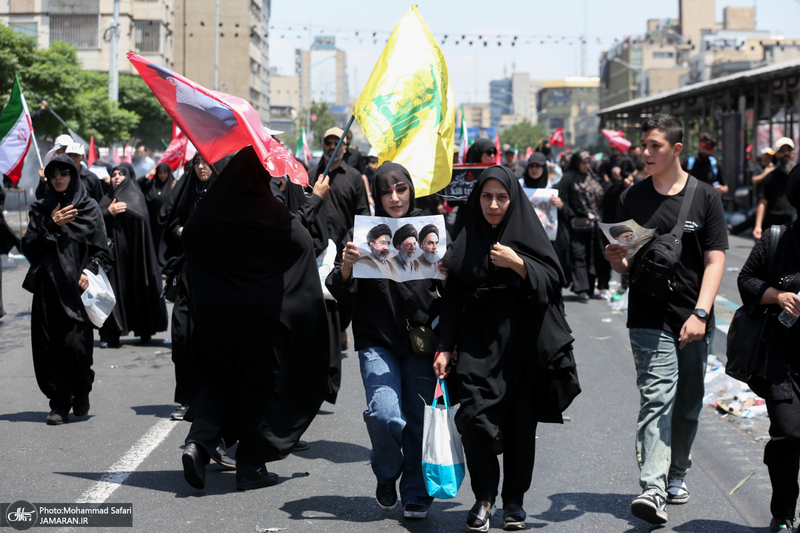 مراسم تشییع پیکر مطهر رهبر شهید انقلاب در تهران
