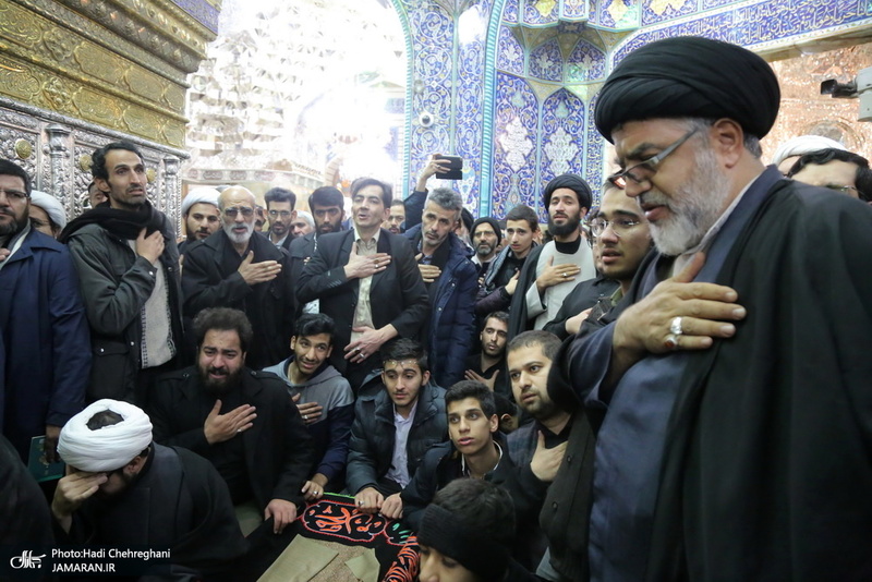 مراسم تشییع و خاکسپاری حجت الاسلام والمسلمین حاج شیخ عباس صالحی منش(ره)