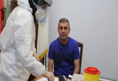 اعضای تیم فوتبال پیکان تست کرونا دادند
