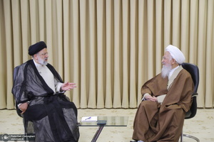 دیدار رئیس جمهور با مراجع عظام تقلید