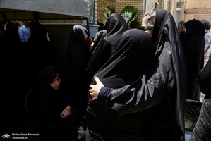 مراسم تشییع برادر آیت الله هاشمی رفسنجانی