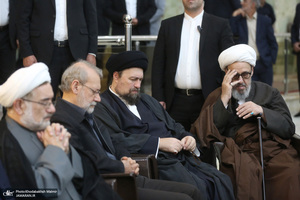 مراسم چهلمین روز در گذشت نوه قدرت الله علیخانی در حرم مطهره امام خمینی (س)