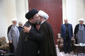 حاشیه مراسم تجدید میثاق مسئولان عالی قضایی با آرمان های حضرت امام خمینی (س)