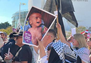 عذرخواهی مفسر آمریکایی پس از توهین به کودکان غزه و اتهام زنی علیه ایران + عکس