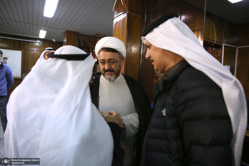 دیدار مزروق فالح الحبینی، رئیس گروه دوستی پارلمانی کویت و ایران با علی کمساری