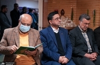 مراسم یادبود مادر دکتر ابوالفضل سروش در دانشگاه علوم پزشکی تهران + تصاویر