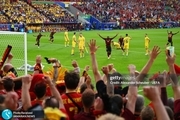گزارش تصویری بازی بلژیک و رومانی در یورو 2024
