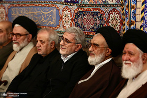 مراسم اولین سالگرد شهادت حجت الاسلام و المسلمین سید ابراهیم رئیسی در حرم مطهر رضوی