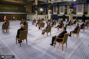 نخستین دیدار هیئت دولت سیزدهم با رهبر معظم انقلاب