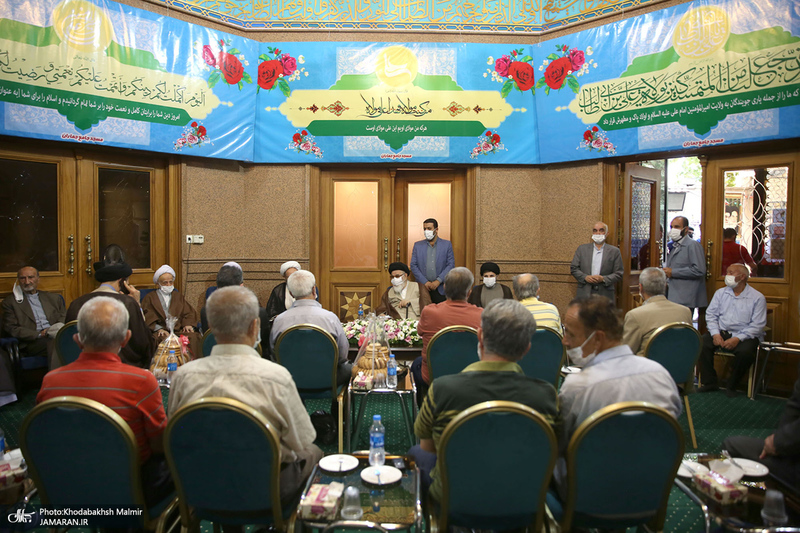 مراسم جشن عید غدیر در مسجد جامع جماران