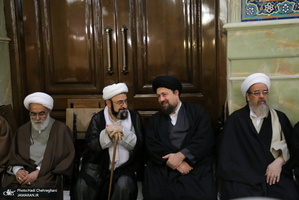 مراسم بزرگداشت آیت الله سیدجعفر خوانساری(ره) با حضور سید حسن خمینی